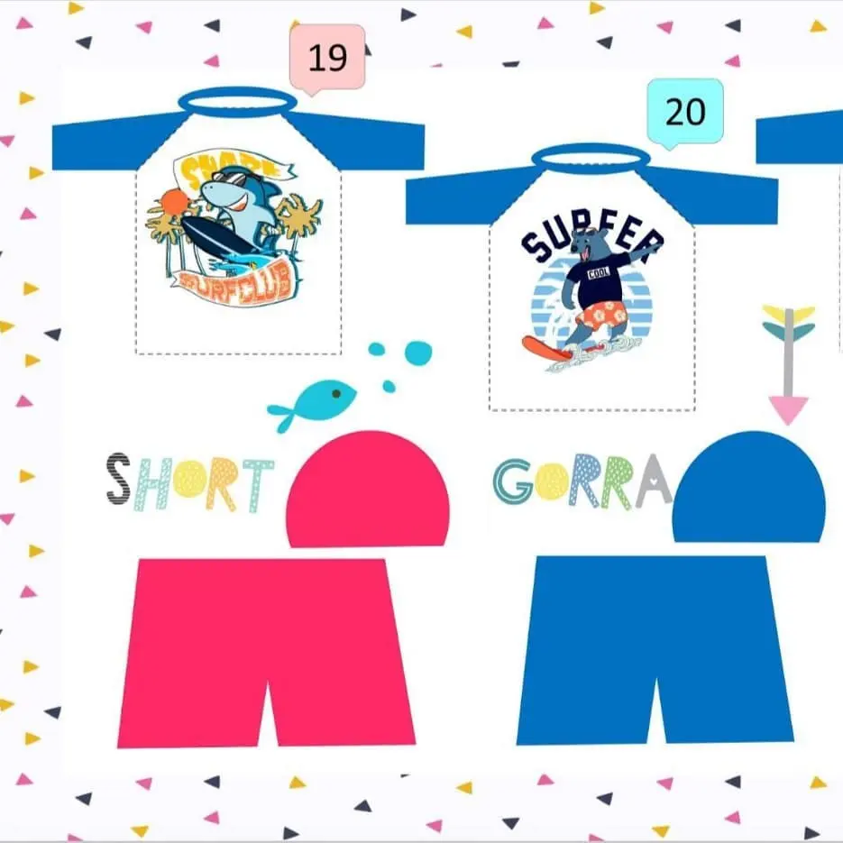 Ropa para nenes Universo Mini